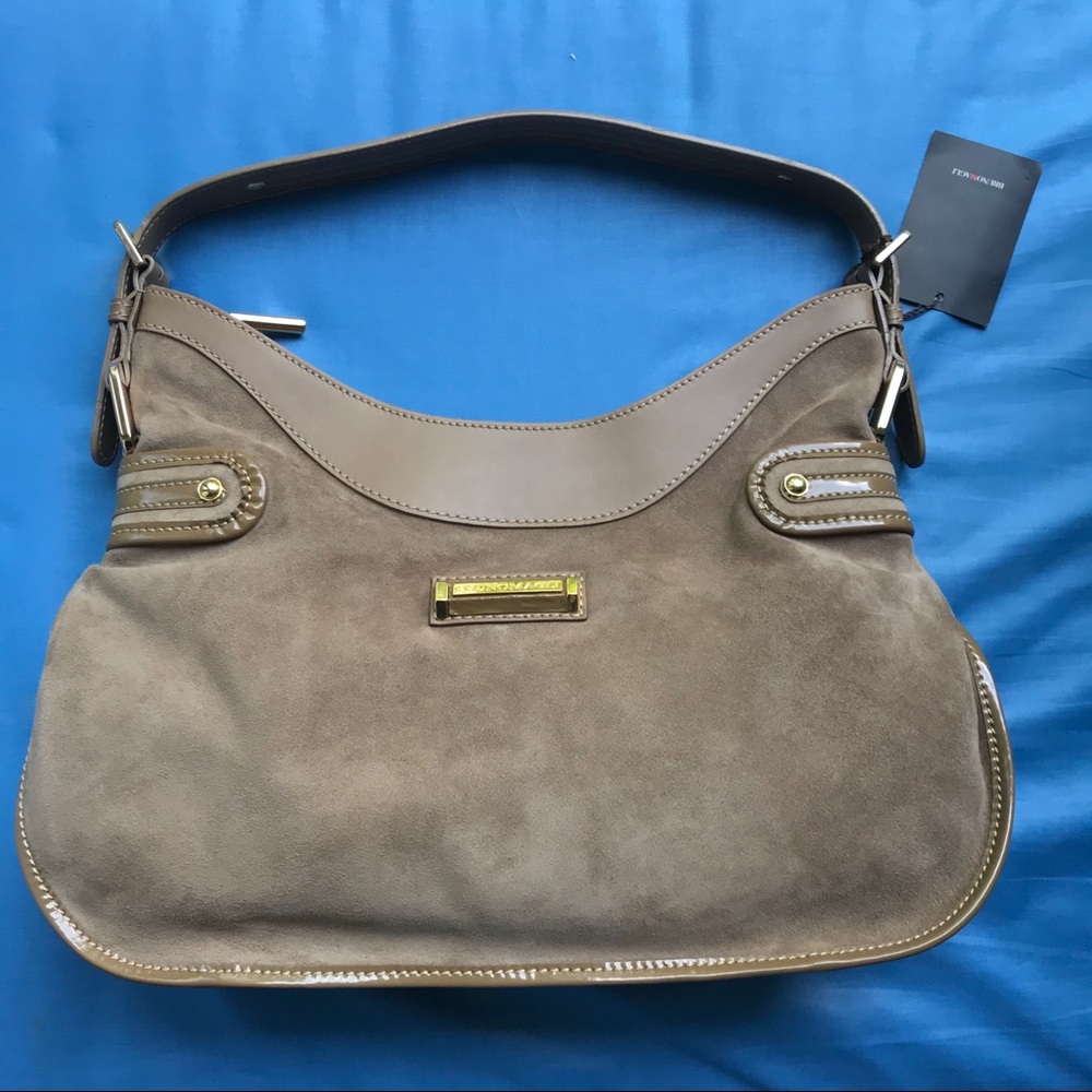 Camel colored Bruno Magli purse